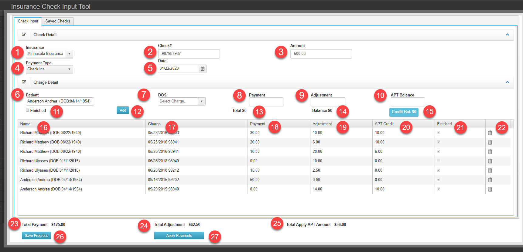 Chart Talk Check Input Tool 2.0