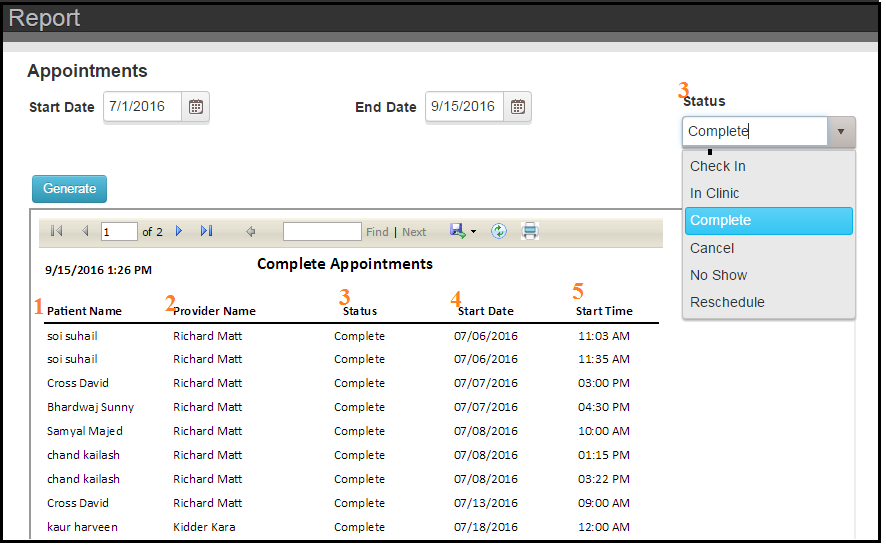 Clinical_Appointment_Report